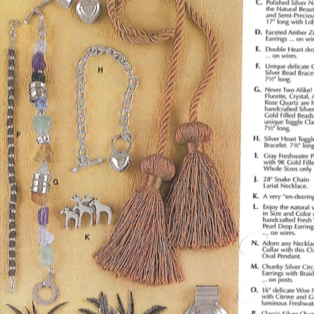 Vintage Silpada Citrine Amethyst Sterling Silver Gold-Filled Bead Bracelet B0710 - Picture 5 of 16